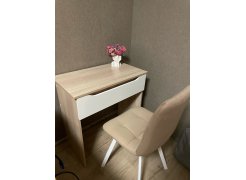 Стул на металлокаркасе Чилли светло-серый / черный фото покупателя 188