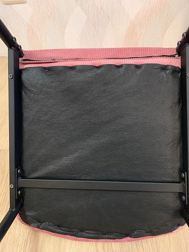 Стул на металлокаркасе Tod light blue / orange / black фото покупателя 34