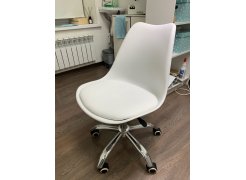 Компьютерное кресло Kolin с подушкой clear / white фото покупателя 100