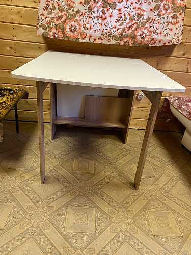 Стол обеденный раздвижной СтК7 дуб молочный фото покупателя 156