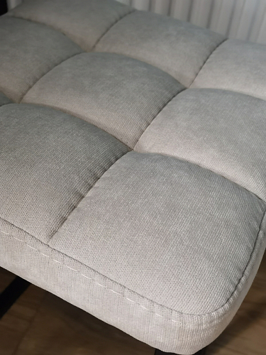 Барный стул Лофт микровелюр катания блэк / черный матовый фото покупателя 166