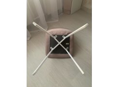 Стул на металлокаркасе Чилли розовый / черный каркас фото покупателя 599