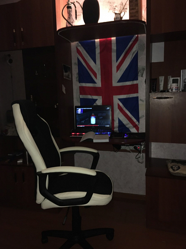 Компьютерное кресло Gamer черное / бежевое фото покупателя 149