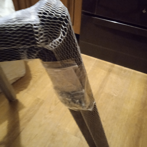 Стул на металлокаркасе Чилли К светло-серый велюр / черный каркас фото покупателя 1202