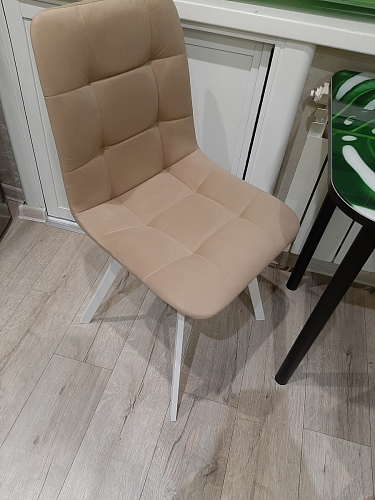 Стул на металлокаркасе Чилли бирюзовый / черный фото покупателя 781