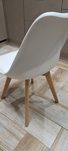 Деревянный стул Bonuss темно-серый / черное сидение / черный фото покупателя 103