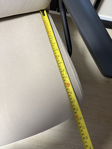 Компьютерное кресло Benefit флок серый 29 фото покупателя 4