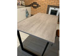 Стол Лота Лофт 120 25 мм сабия / черный матовый фото покупателя 420