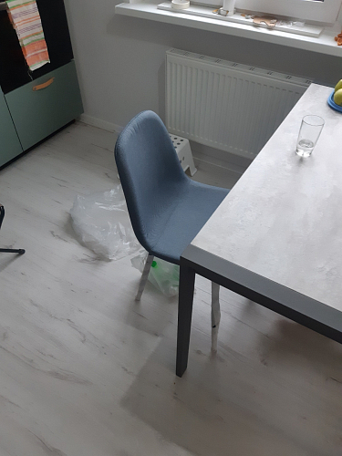 Стул на металлокаркасе Lilu 05 gray / white фото покупателя 33