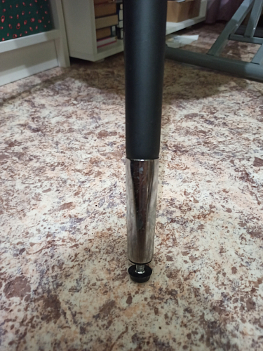 Стул на металлокаркасе Gabi 1 light purple / black / gold фото покупателя 88