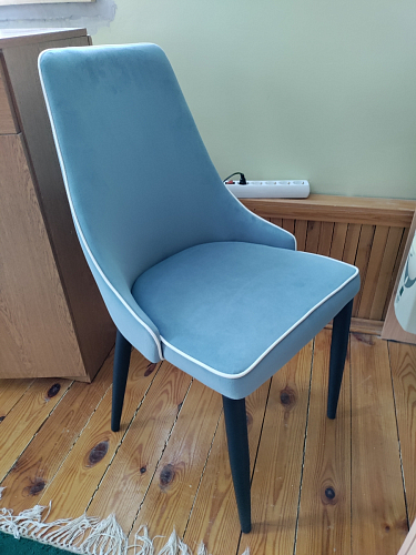 Стул на металлокаркасе Kora gray / black фото покупателя 241