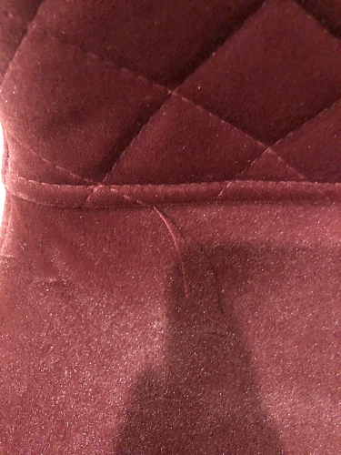 Стул на металлокаркасе Dabl wine red фото покупателя 135