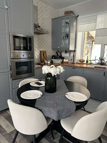 Стул на металлокаркасе Gabi gray / black фото покупателя 41