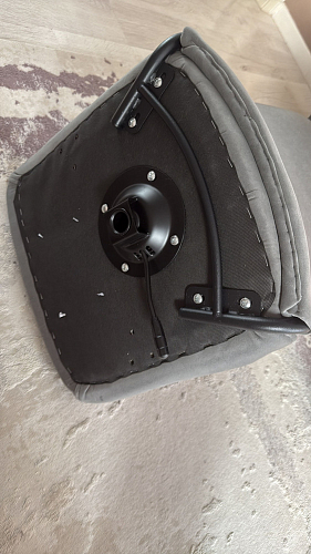 Компьютерное кресло Benefit флок серый 29 фото покупателя 40