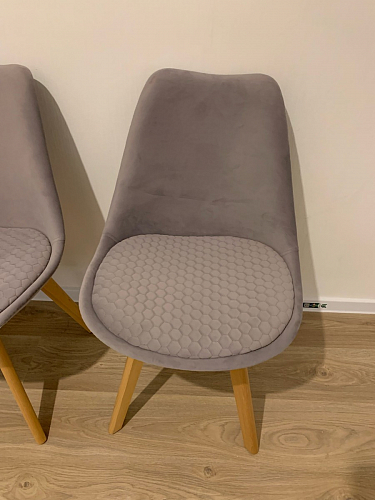 Стул Bonuss blue / wooden legs фото покупателя 95