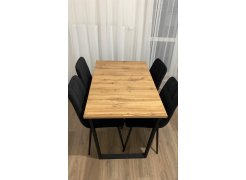 Стол Лота Лофт 140 25 мм юта / белый матовый фото покупателя 594