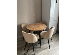 Стул на металлокаркасе Gabi 1 gray / black фото покупателя 299