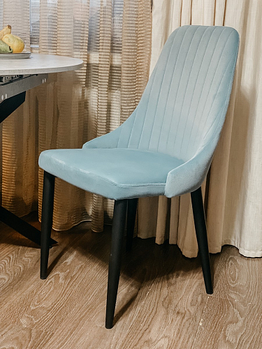 Стул на металлокаркасе Kora black / gray фото покупателя 67