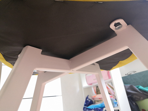 Стул на металлокаркасе Чилли черный / зеленый фото покупателя 851