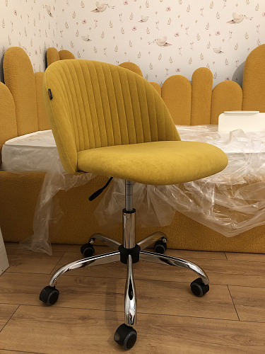 Компьютерное кресло Melody/Мелоди молочное фото покупателя 119