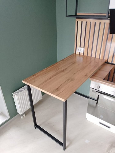 Барная стойка Дилан Лофт 120х60х110 бетон фото покупателя 12