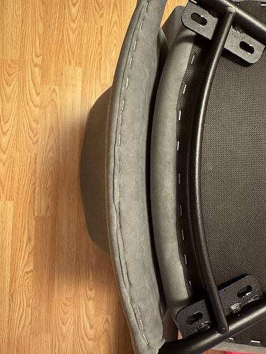 Компьютерное кресло Benefit/Бенефит флок серый 29 фото покупателя 38