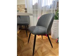 Стул на металлокаркасе Gabi 1 light purple / black фото покупателя 348