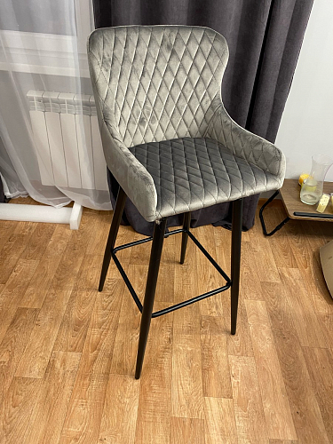 Барный стул Mint серый фото покупателя 4