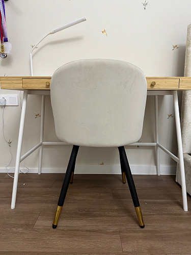 Стул на металлокаркасе Gabi-1 wine red / black фото покупателя 257