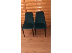 Стул на металлокаркасе Kora green / black фото покупателя 318