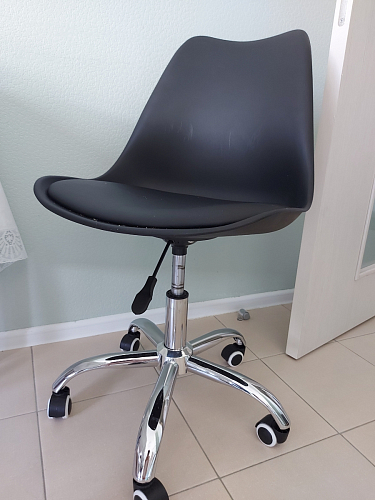 Компьютерное кресло Kolin с подушкой clear / white фото покупателя 352