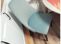 Стул на металлокаркасе Kora green / black фото покупателя 3