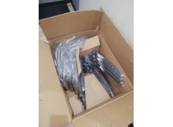 Стул на металлокаркасе Чилли синяя ткань / белый фото покупателя 360