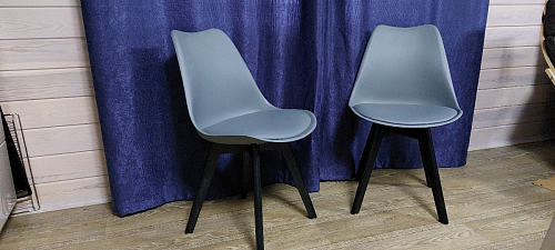 Деревянный стул Bonuss green / grey фото покупателя 5