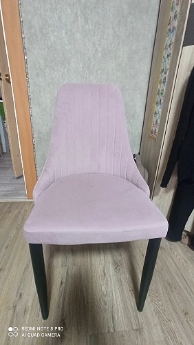 Стул на металлокаркасе Kora gray / black фото покупателя 54