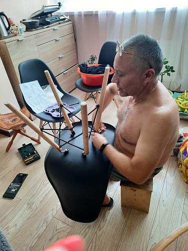 Стул Eames PC-015 белый фото покупателя 271