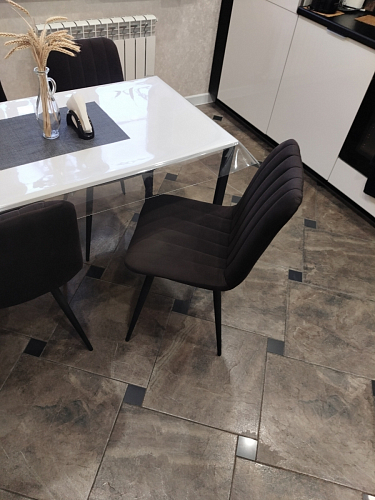 Стул на металлокаркасе Дани бежевый / белый фото покупателя 31