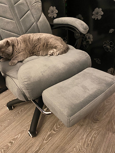 Компьютерное кресло Traun dark gray / black фото покупателя 14