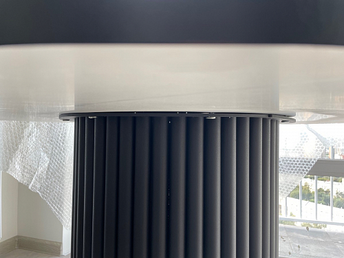 Керамический стол Барел 110 patagonoa bianco repose / черный фото покупателя 25