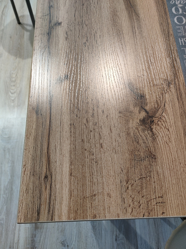 Стол Лота Лофт 140 25 мм черный матовый / бетон фото покупателя 651