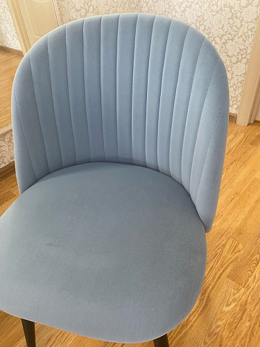 Стул на металлокаркасе Gabi green / black / silver фото покупателя 244