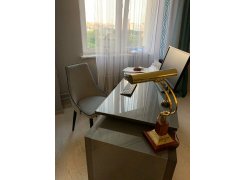 Стул на металлокаркасе Kora green / black фото покупателя 138