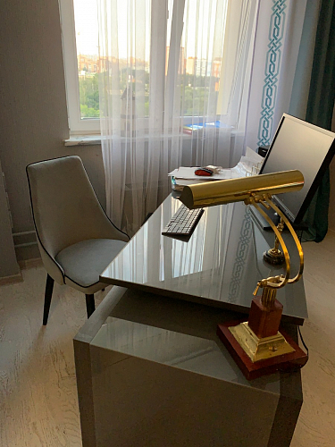 Стул на металлокаркасе Kora green / black фото покупателя 138