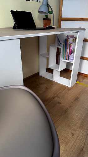 Стол письменный СПМ-15 белый фото покупателя 5