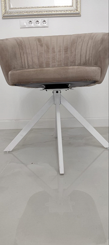 Кресло Корсо крутящееся фиолетовое Velutto 25 / черное фото покупателя 19