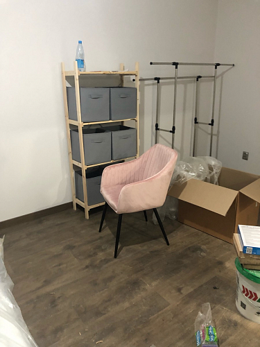 Стул на металлокаркасе Slam синий фото покупателя 79