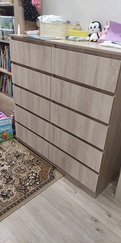 Комод Мадера 1384 лдсп белый фото покупателя 1