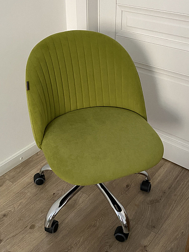 Компьютерное кресло Melody/Мелоди молочное фото покупателя 20