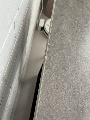 Стол Лота Лофт 120 32 мм бетон / черный матовый фото покупателя 423