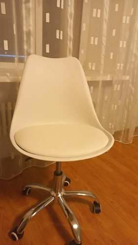 Компьютерное кресло Kolin cappuccino / chrome фото покупателя 102